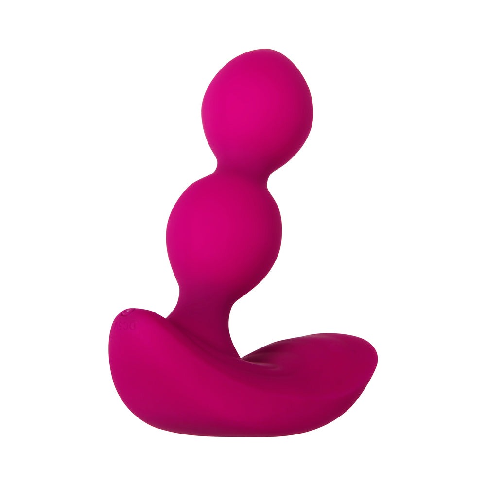 Bubble Butt Inflatable Vibrating Anal Plug With Remote Control