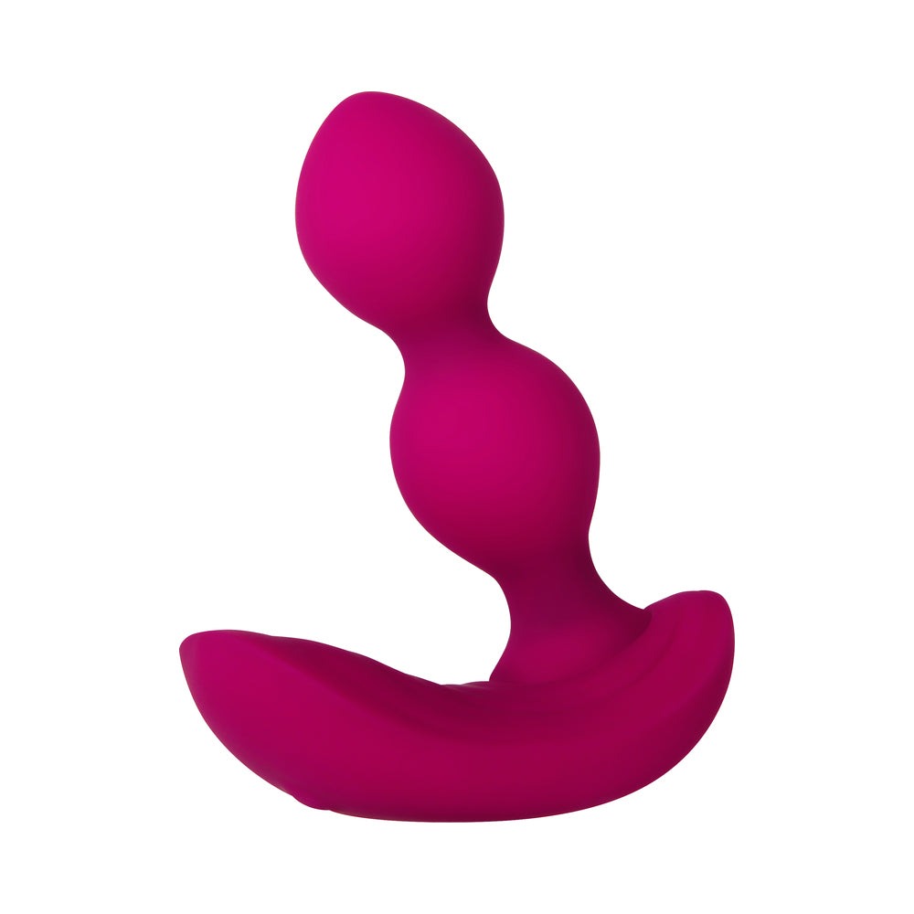 Bubble Butt Inflatable Vibrating Anal Plug With Remote Control