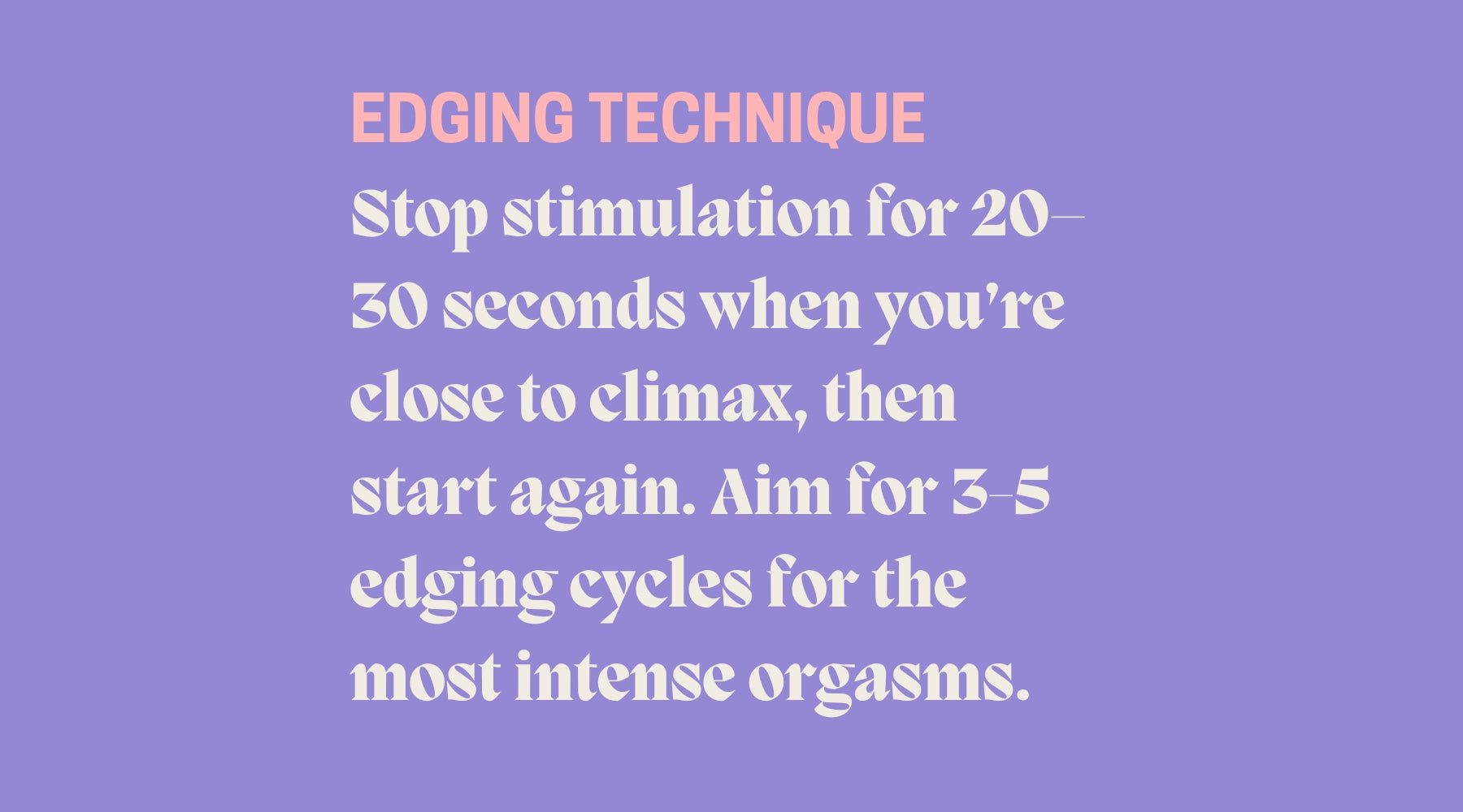 How can I use sex toys for edging or prolonged pleasure? Tips: use wands   The Sex Shed
