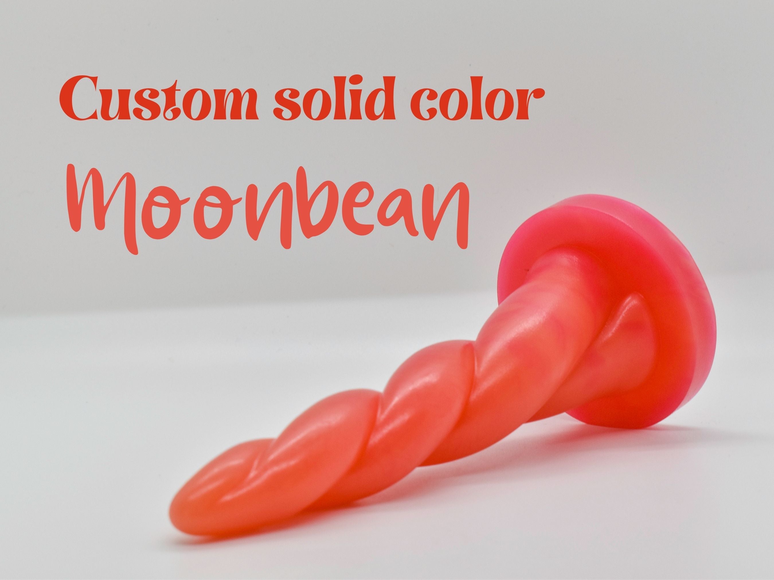 Custom Solid Color Moonbean Unicorn Dildo