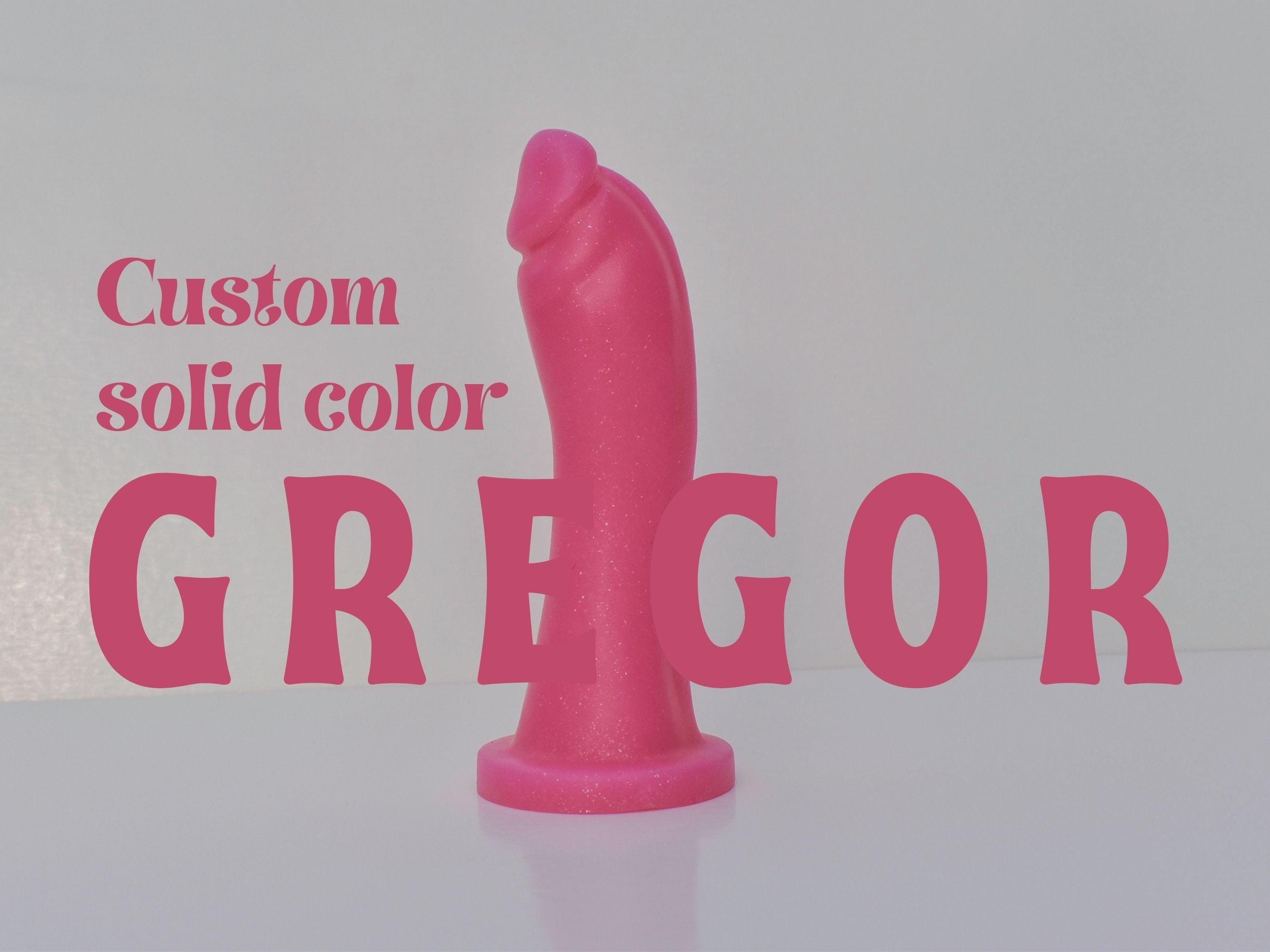 Custom Single Color Gregor Realistic Dildo