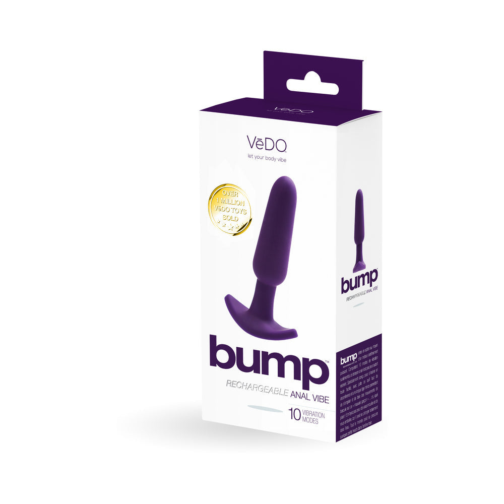 VeDO Bump Rechargeable Anal Plug