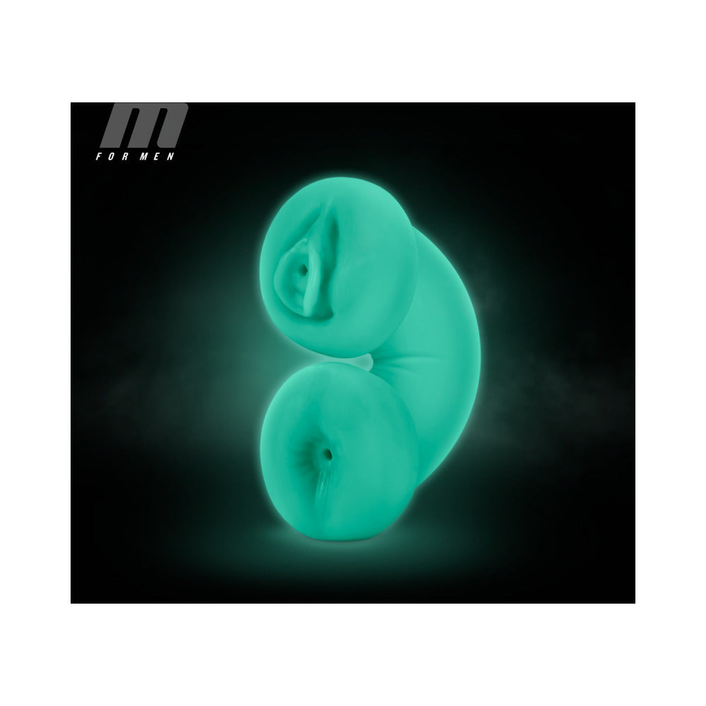 Blush M for Men Glow in the Dark Self-Lubricating Stroker