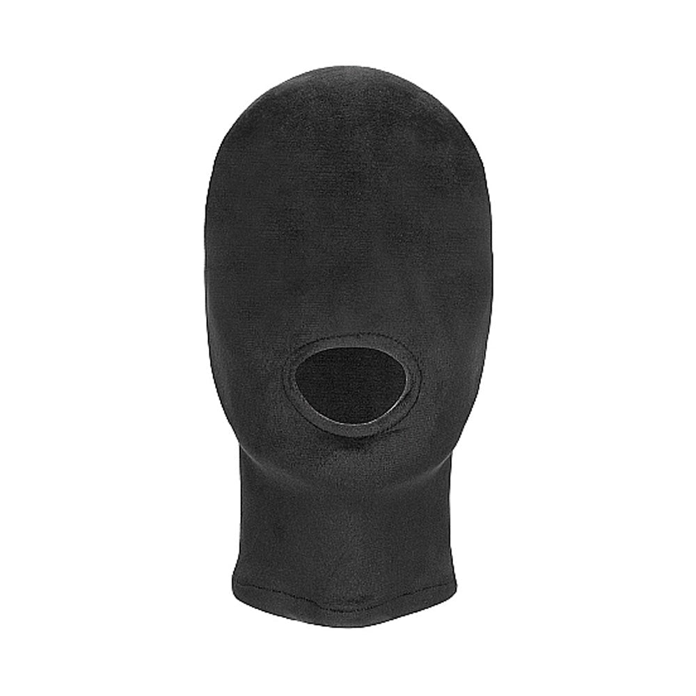 Ouch! Velvet Full-Head Mask With Mouth Opening