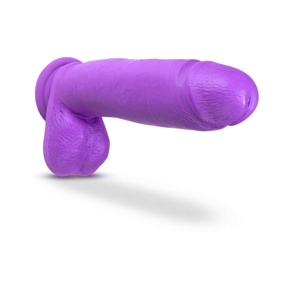 Blush Neo Elite 10 in. Dual Density Dildo with Balls