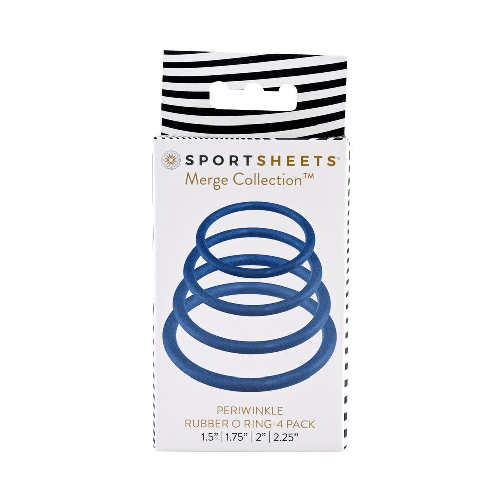 Sportsheets Merge Collection Rubber O-Ring 4-Pack