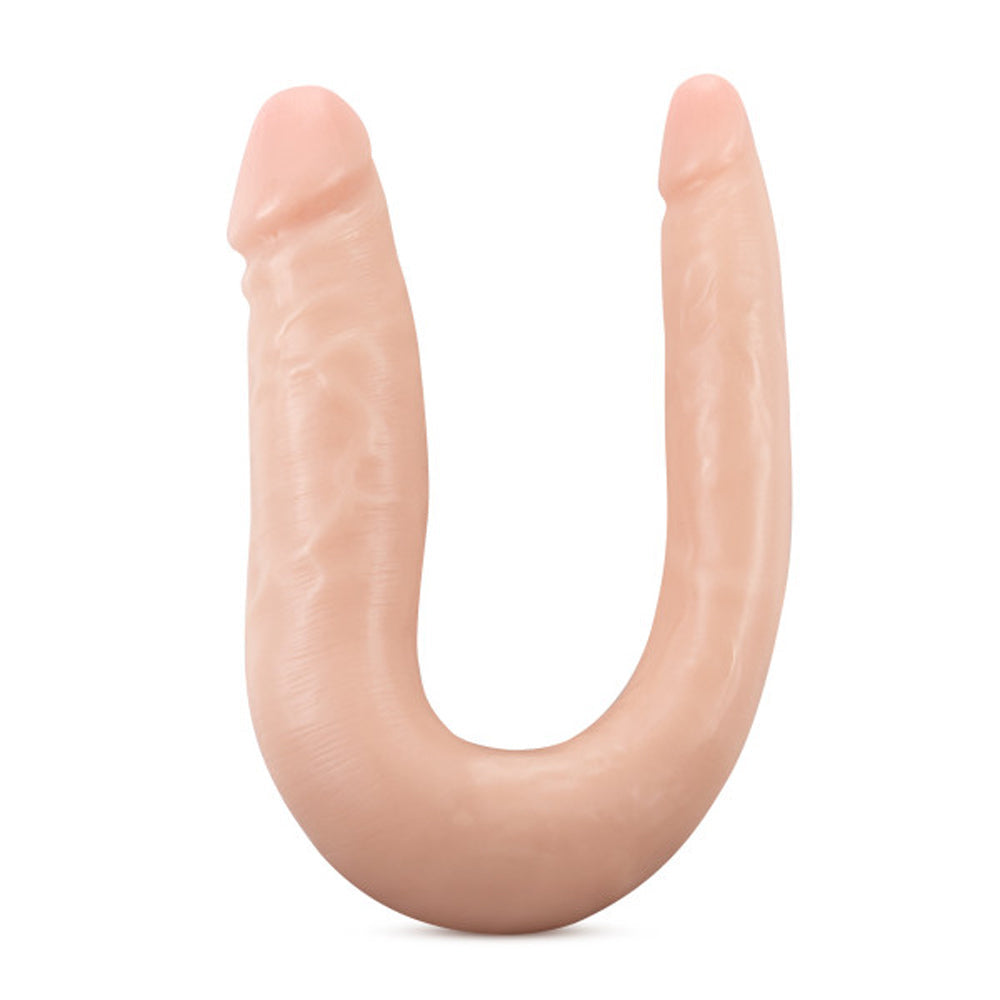 Dr. Skin Silicone Dr. Double Realistic 12 in. Dual-Ended Dildo