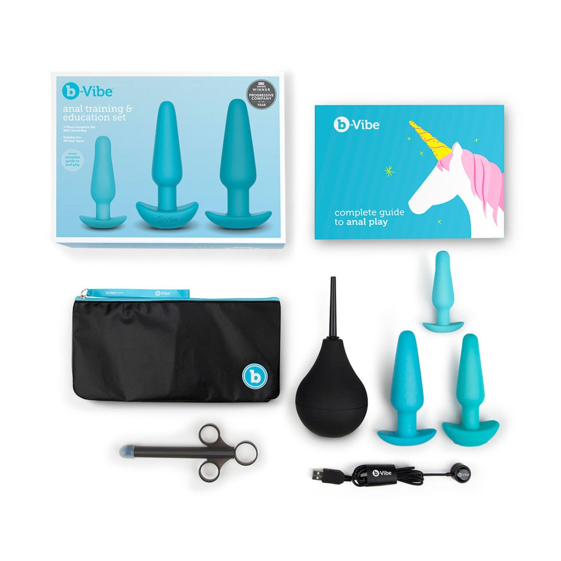 B-Vibe Anal Training Set - Blue