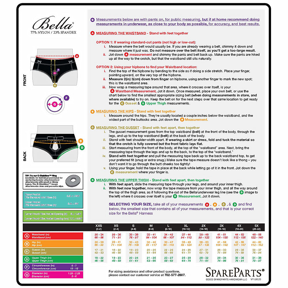 SpareParts Bella Harness
