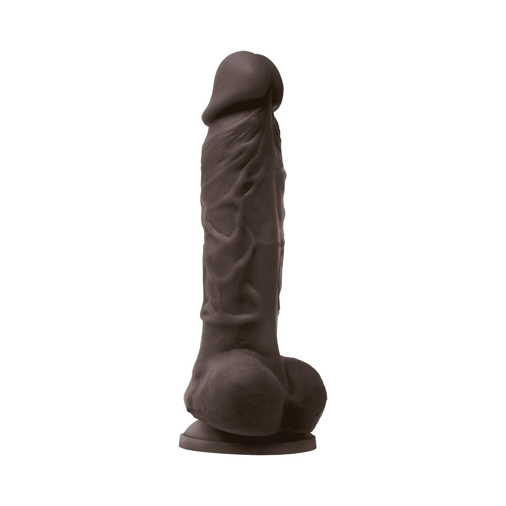 ColoursPleasures5in.VibratingDildodarkbrown