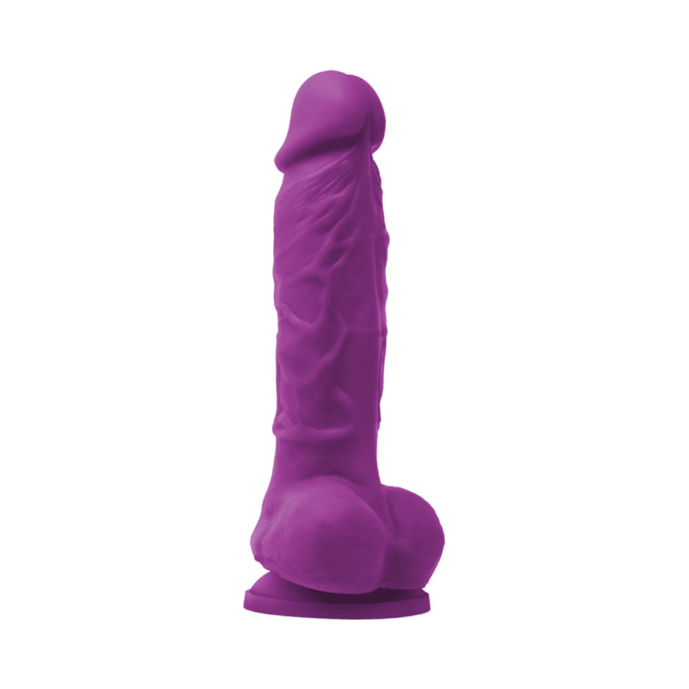 ColoursPleasures5in.VibratingDildopurple