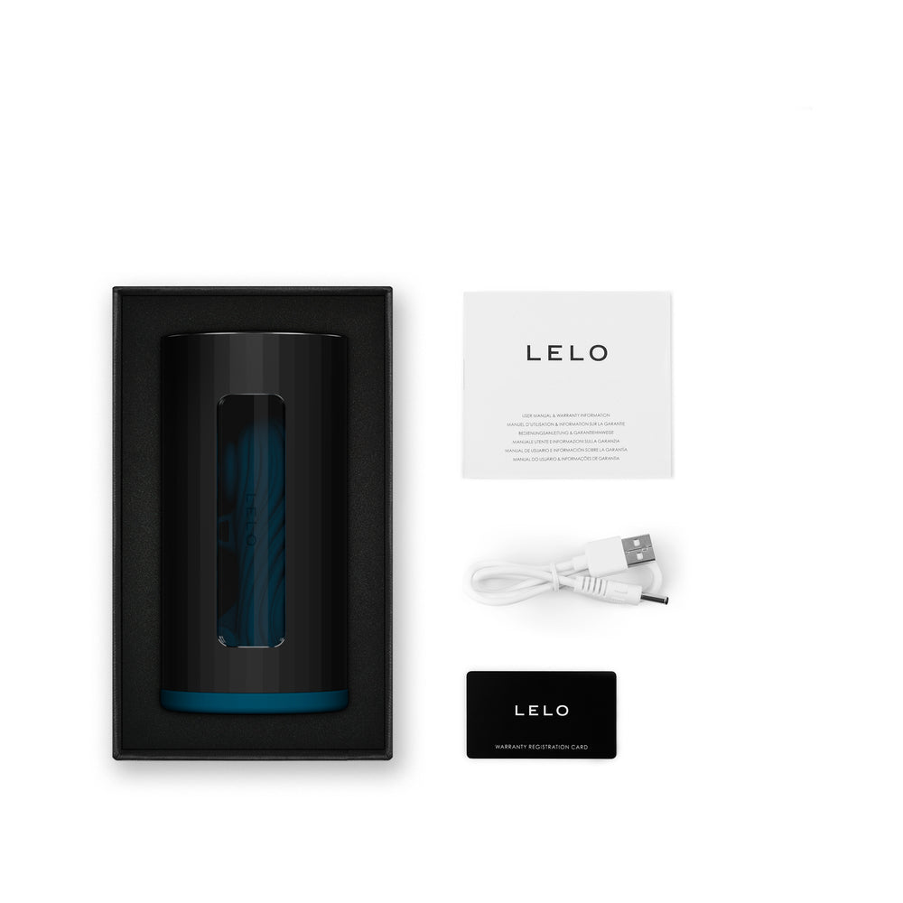 LELO F1S V3 blue box content