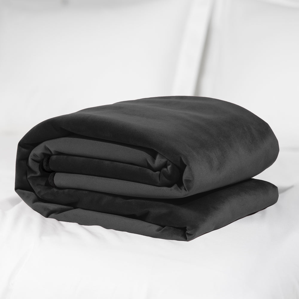 Liberator_Fascinator_Throw_Regular_Black_folded
