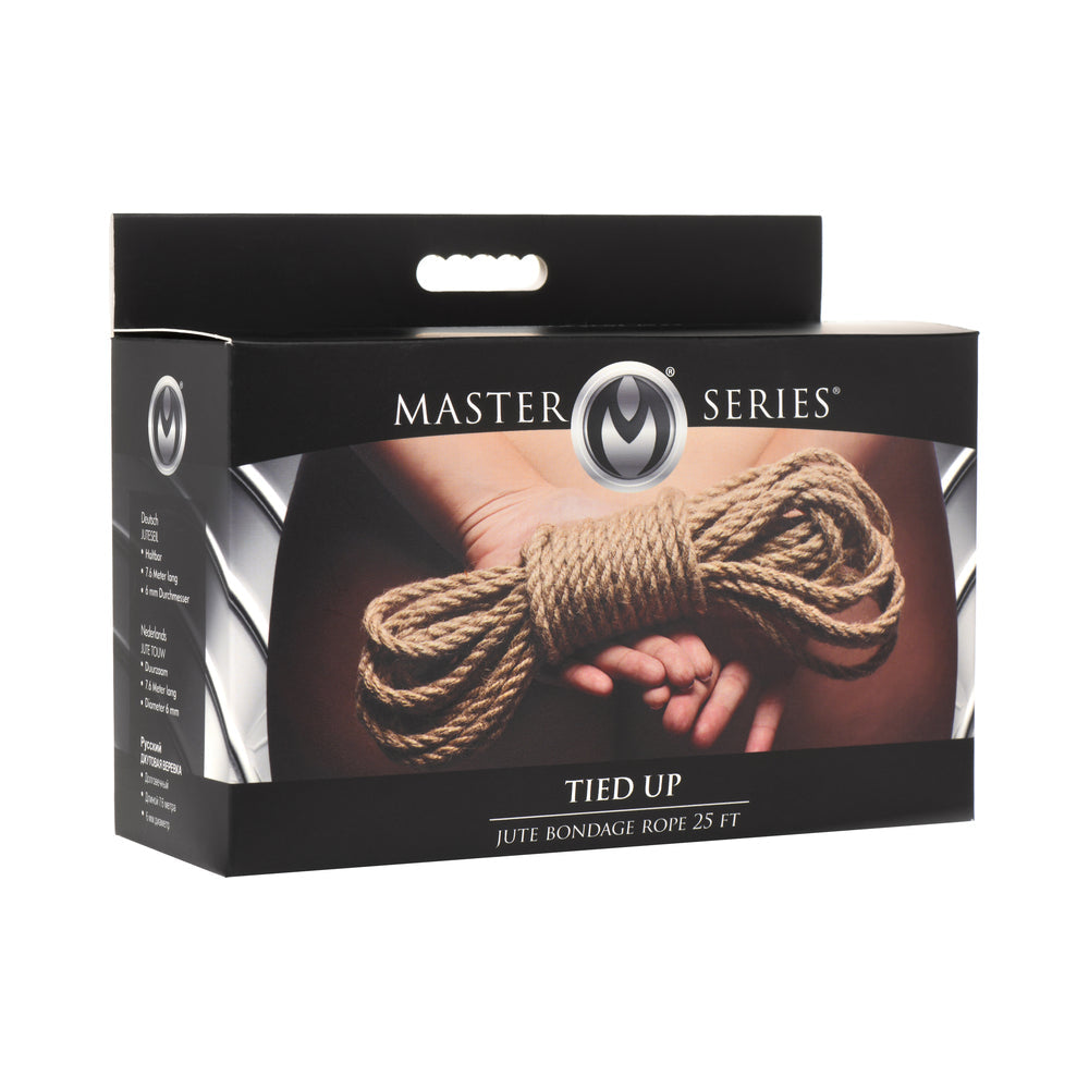 MasterSeriesTiedUpJuteBondageRope25ft.box