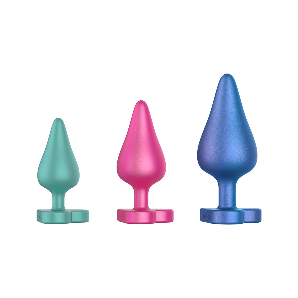 ROMP Luster Anal Plug Set side view