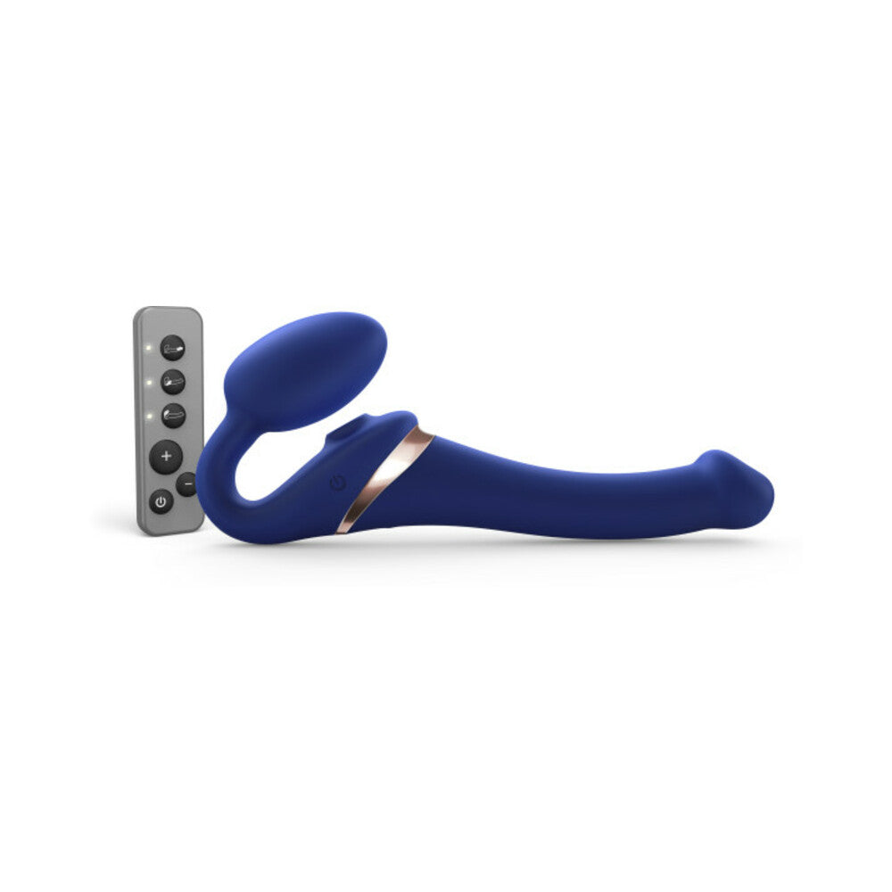 Strap-On-Me Multi Orgasm Bendable Strapless Strap-On Blue