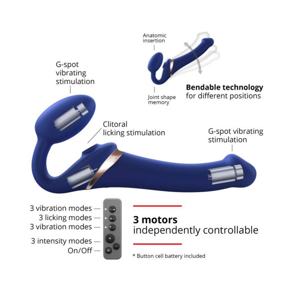 Strap-On-MeMultiOrgasmBendableStraplessStrap-OnBlueinfographic