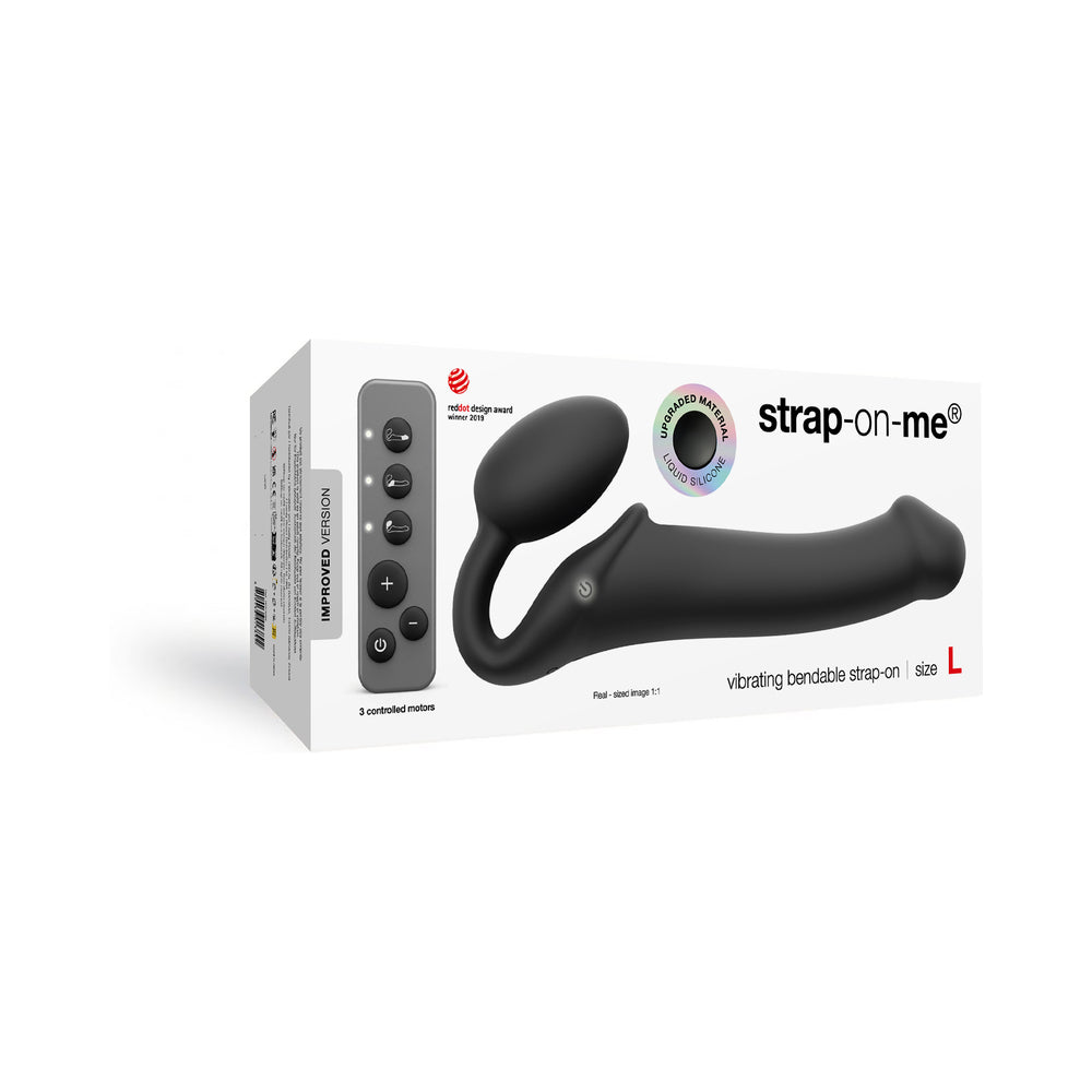 Strap-On-MeVibratingBendableStraplessStrap-OnBlacklarge