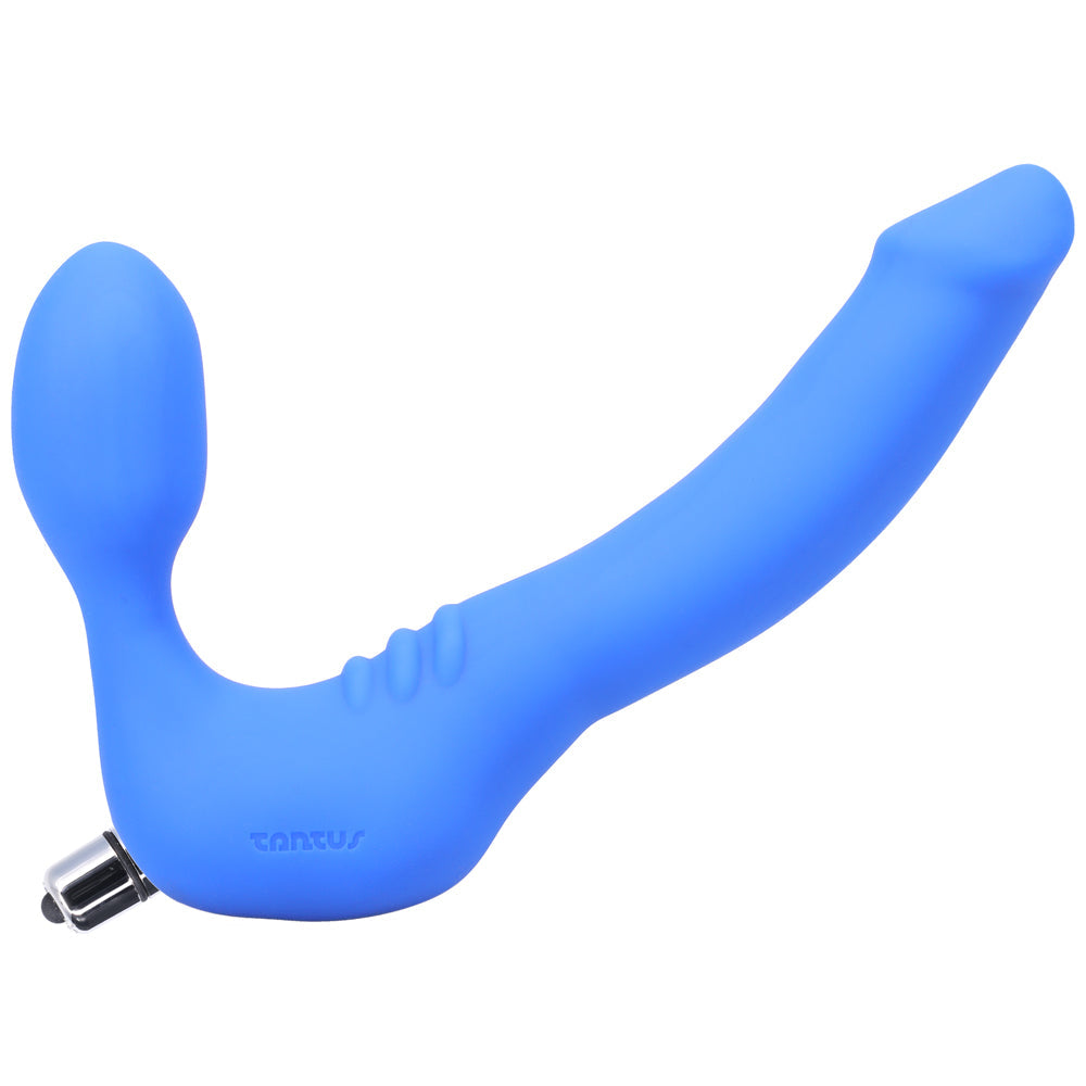 TantusStraplessSlimVibratingDildowithbulletvibe