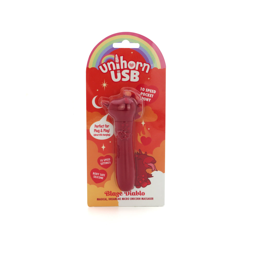 Unihorn USB Bullet dark red box