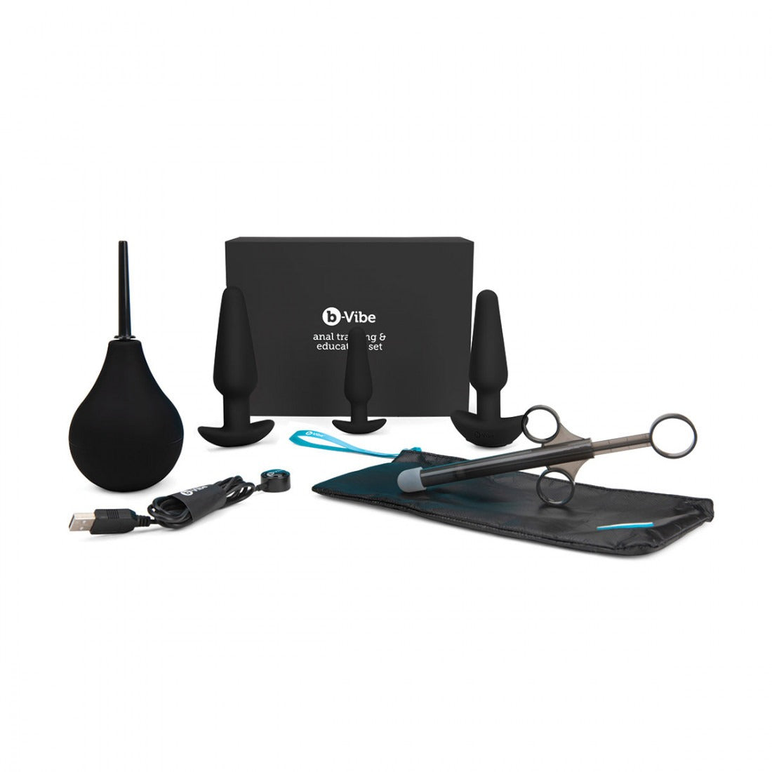 B-Vibe Anal Training Set - Black-