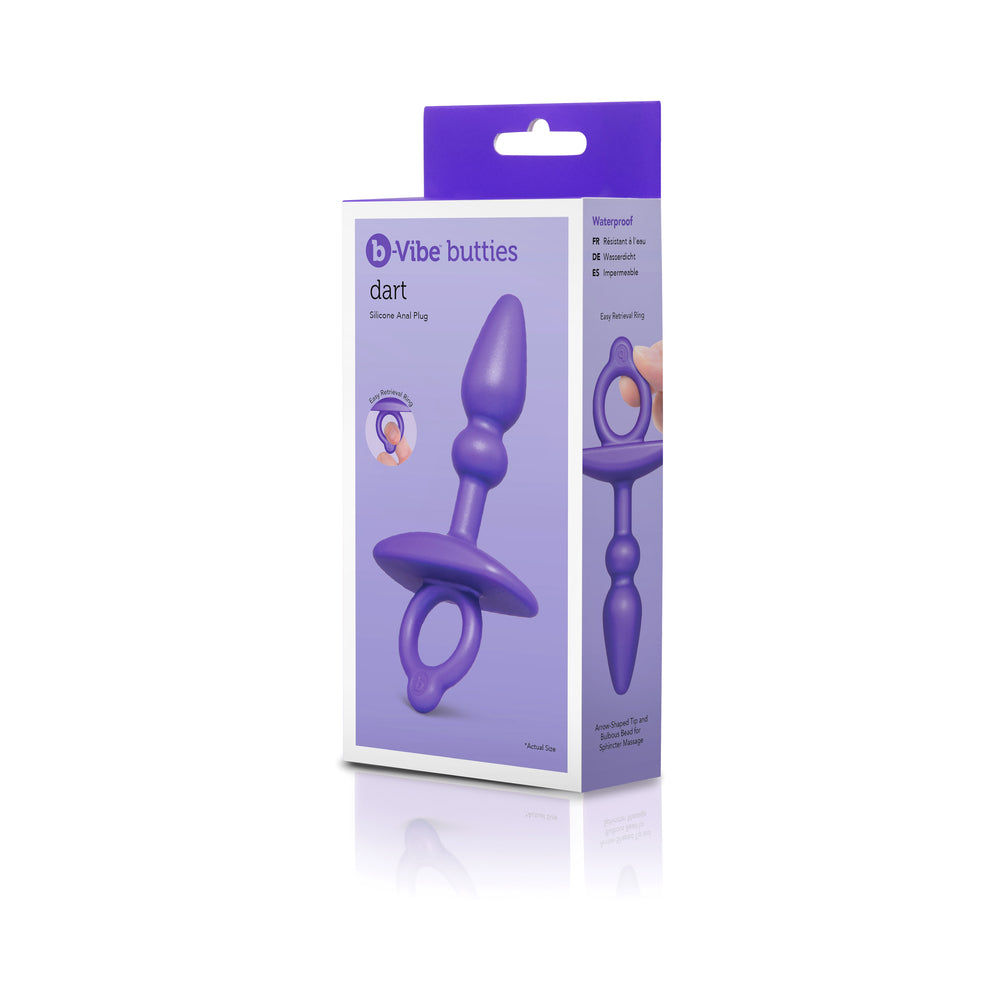 b-Vibe Butties Dart Silicone Anal Plug-
