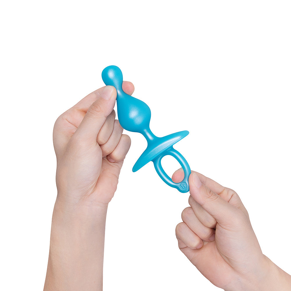 b-Vibe Butties Pop Beaded Silicone Plug-