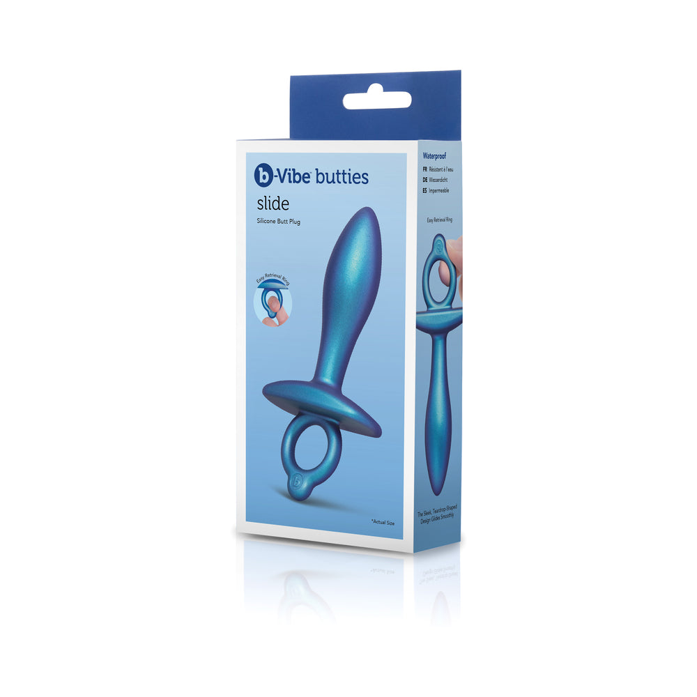b-Vibe Butties Slide Silicone Butt Plug-