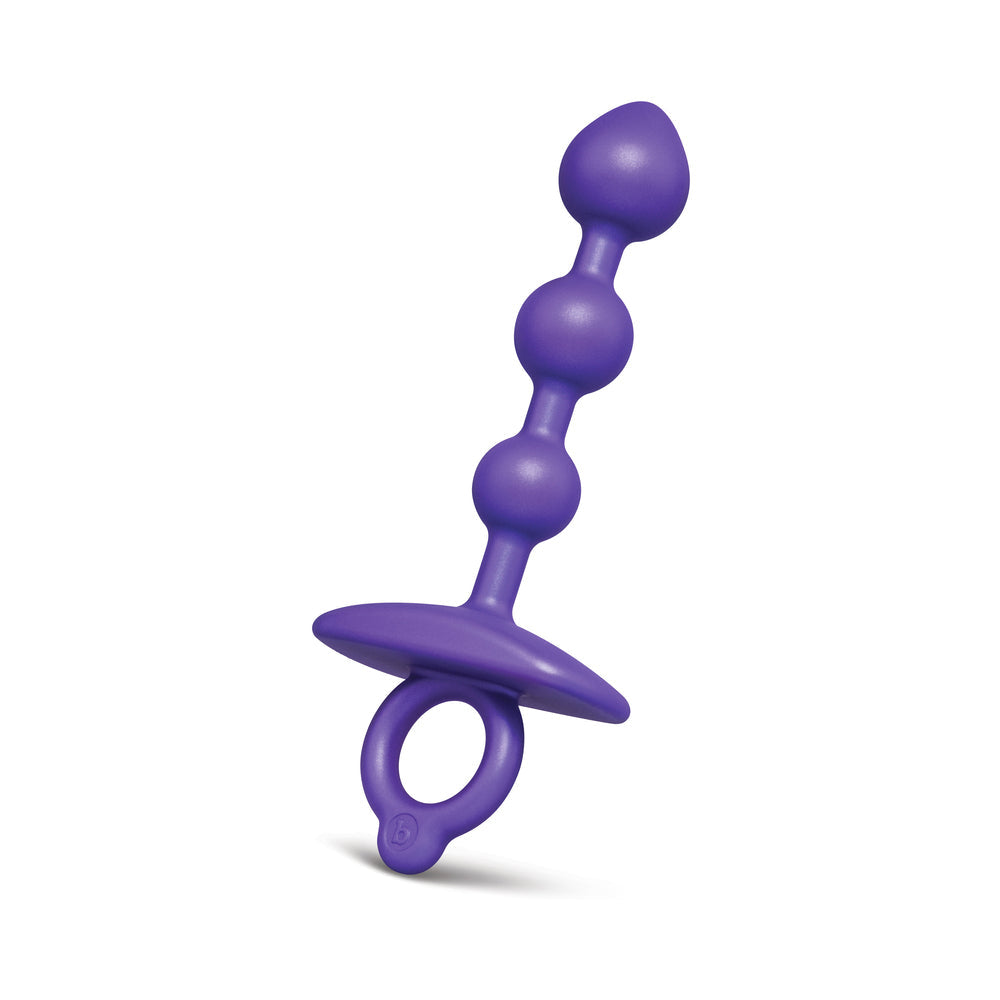 b-Vibe Butties Zip Silicone Anal Bead-