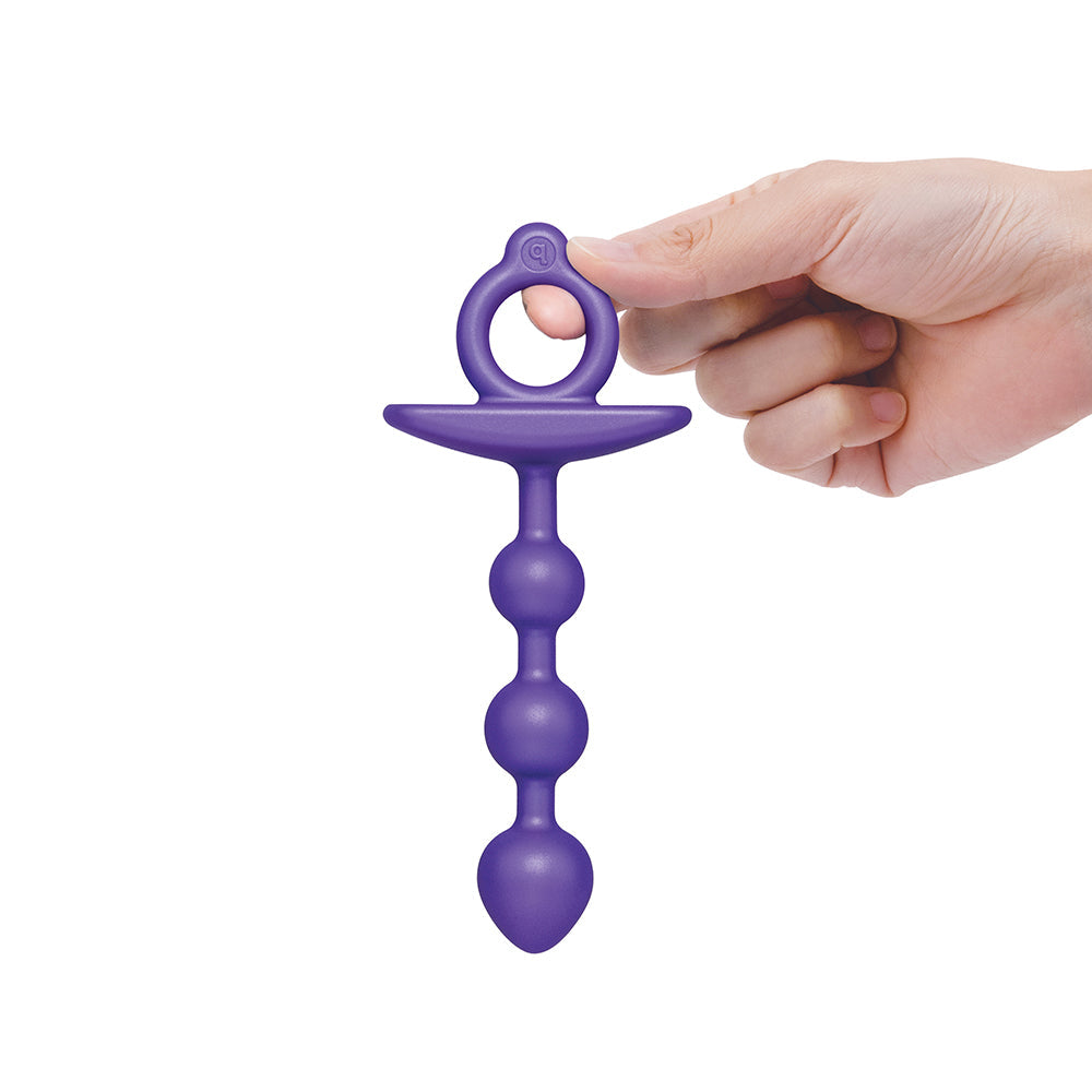 b-Vibe Butties Zip Silicone Anal Bead-