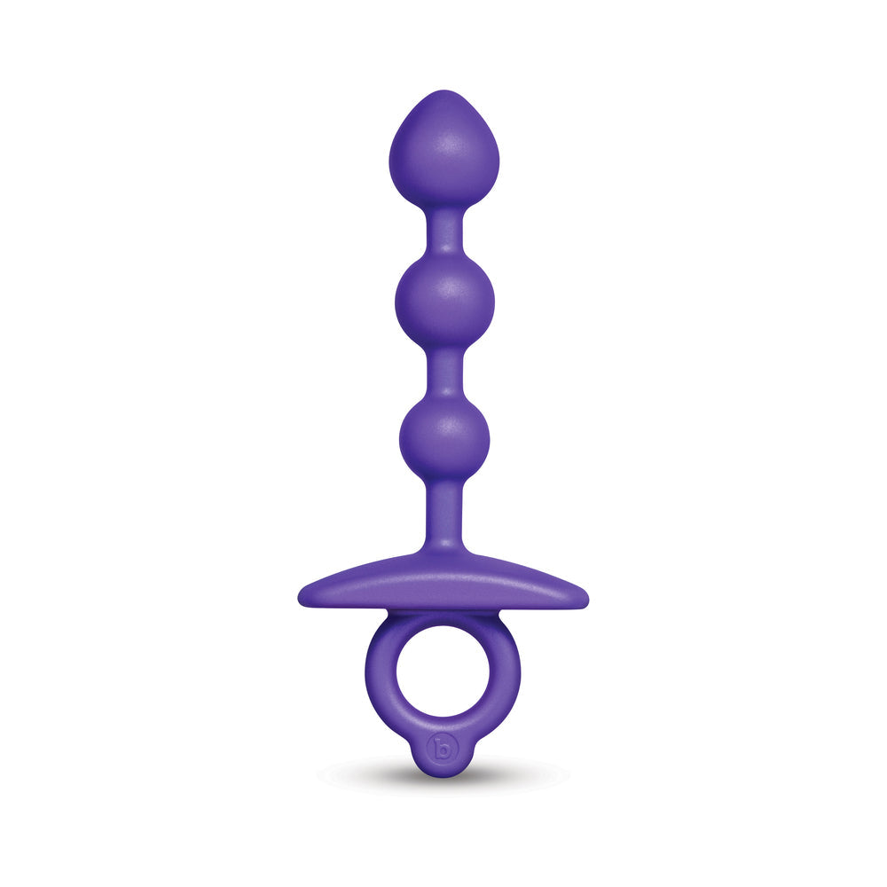 b-Vibe Butties Zip Silicone Anal Bead-