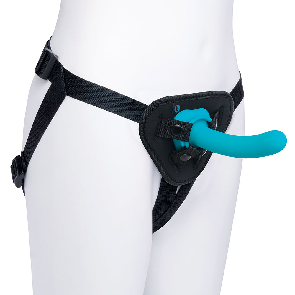 b-Vibe Every Body Strap-On Harness Set with 6 in. Silicone Dildo-