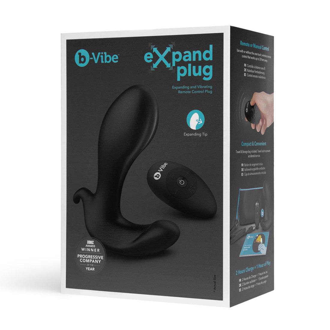 B-Vibe Expand Plug-