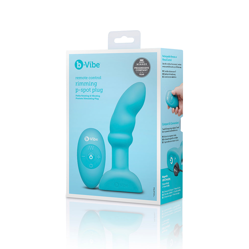 b-Vibe Remote Control Rimming P-Spot Plug-