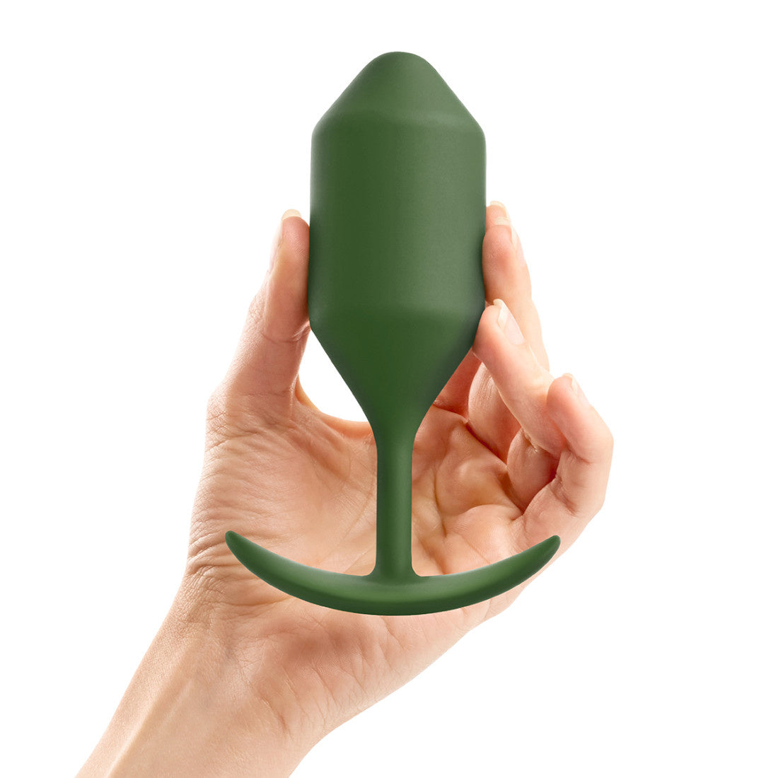 B-Vibe Snug Plug 4 (XL)-Army-