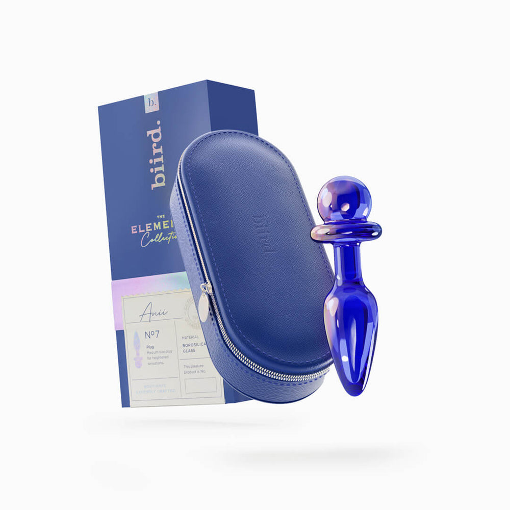Biird Anii Glass Anal Plug-