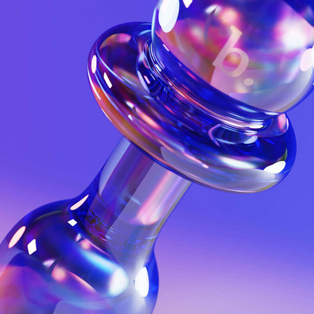 Biird Anii Glass Anal Plug-
