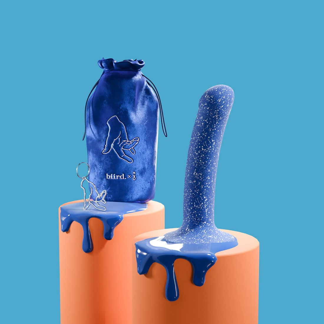 Biird Bae 5.9 in. Soft Silicone Dildo-