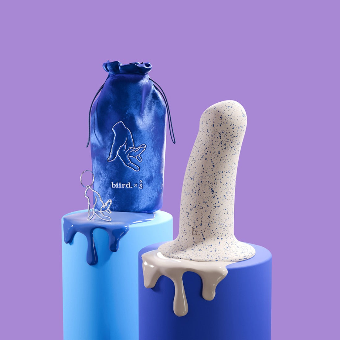 Biird Boo 5.5 in. Soft Silicone Dildo-