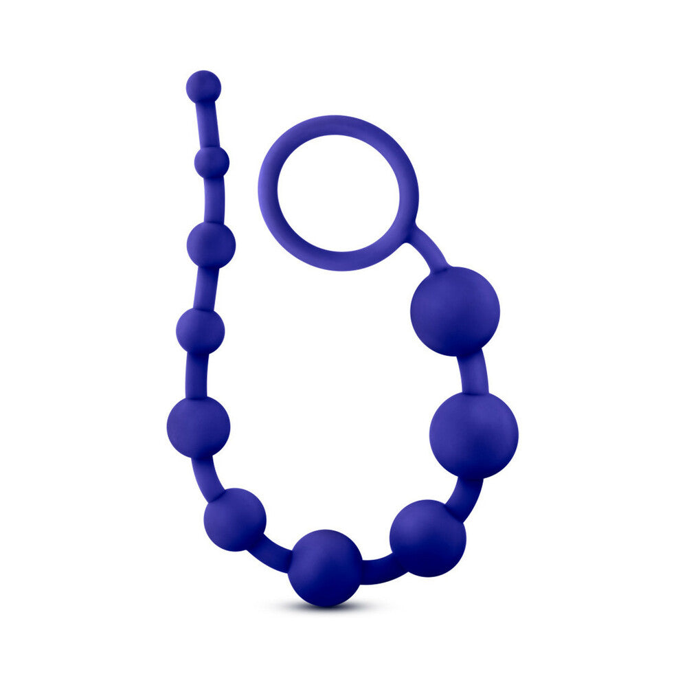 Blush Luxe Silicone 10 Beads-Indigo-