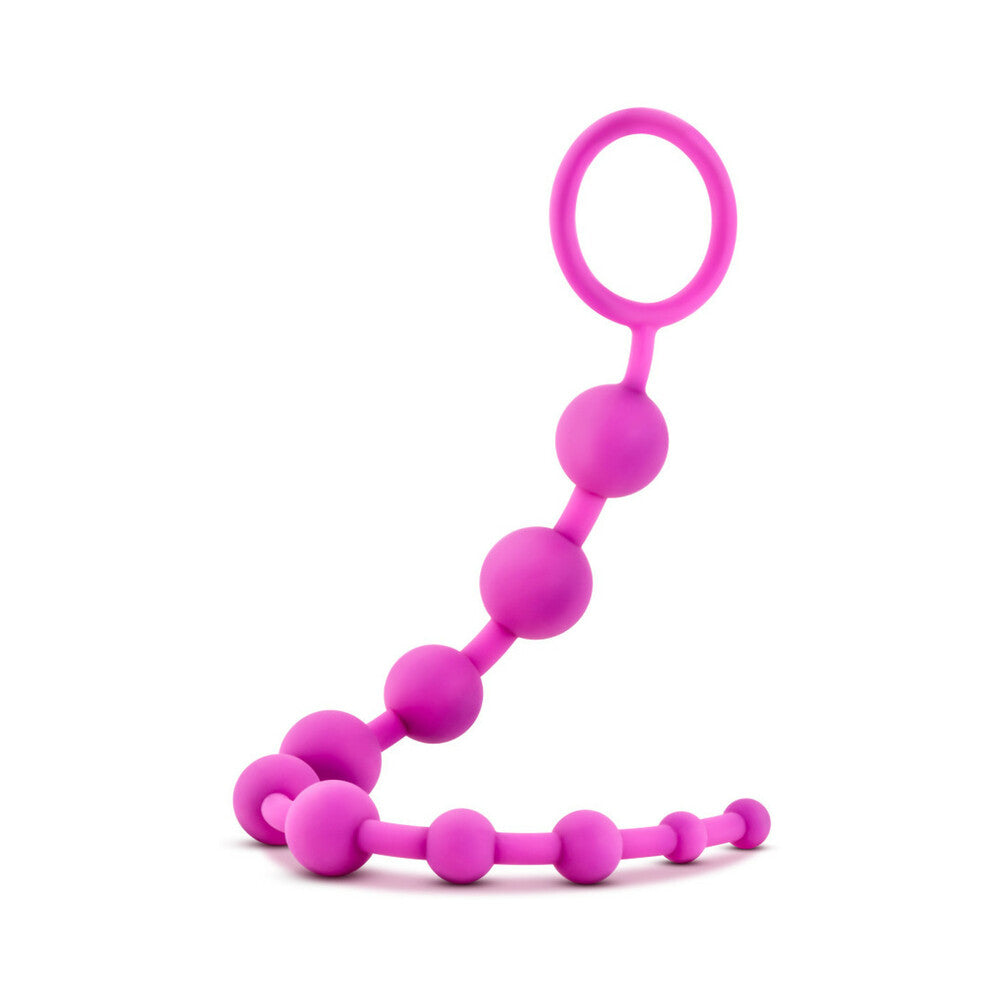 Blush Luxe Silicone 10 Beads-Pink-
