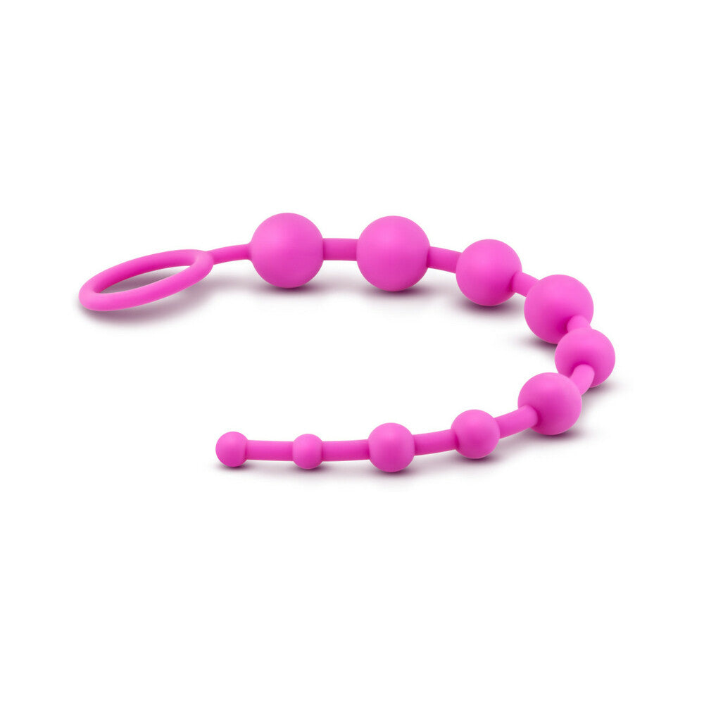 Blush Luxe Silicone 10 Beads-Pink-