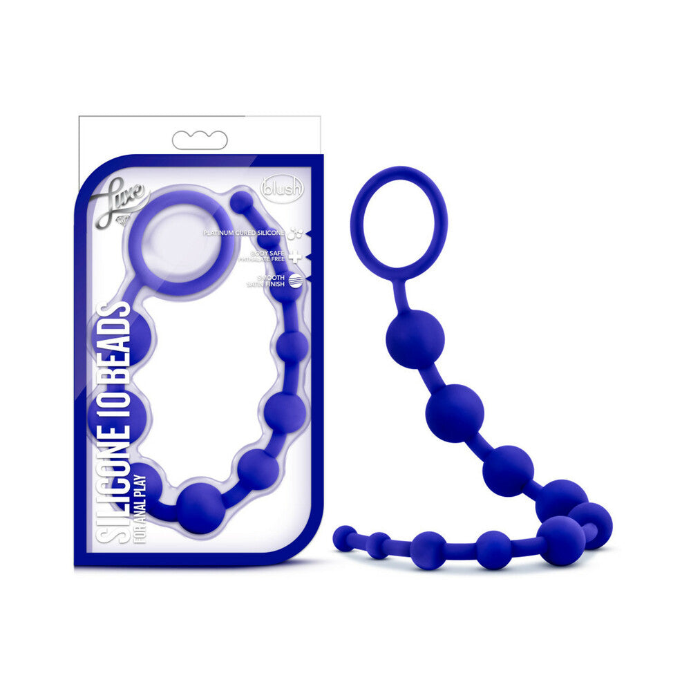 Blush Luxe Silicone 10 Beads-Pink-