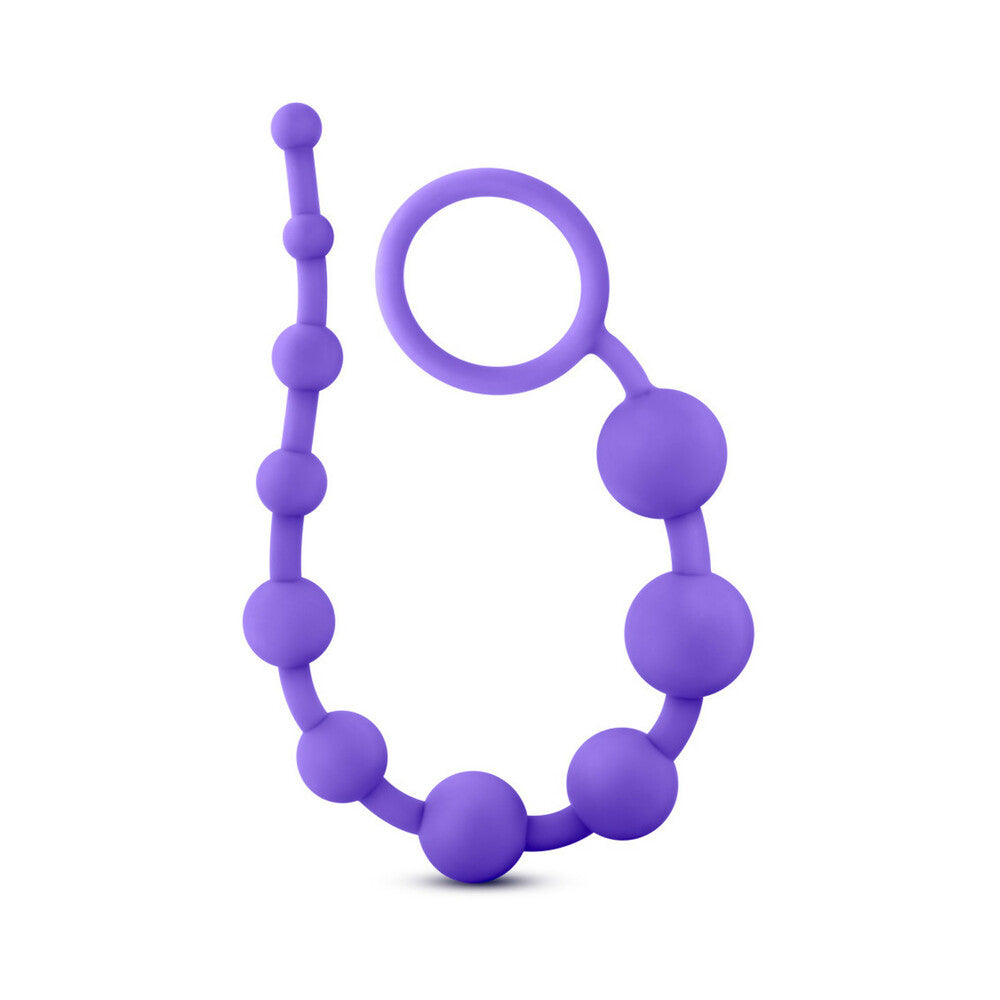 Blush Luxe Silicone 10 Beads-Purple-