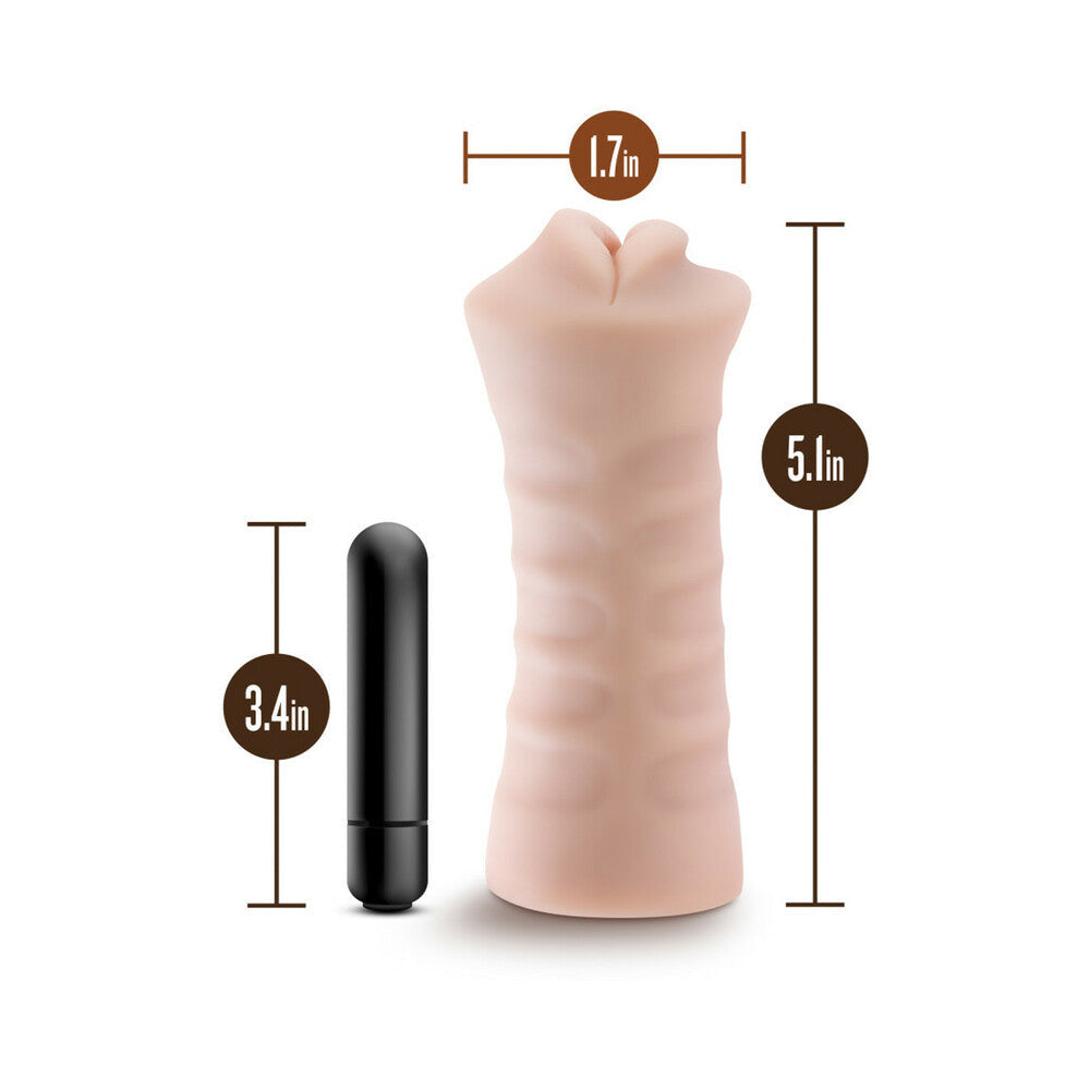 Blush M for Men Angie Oral Stroker-