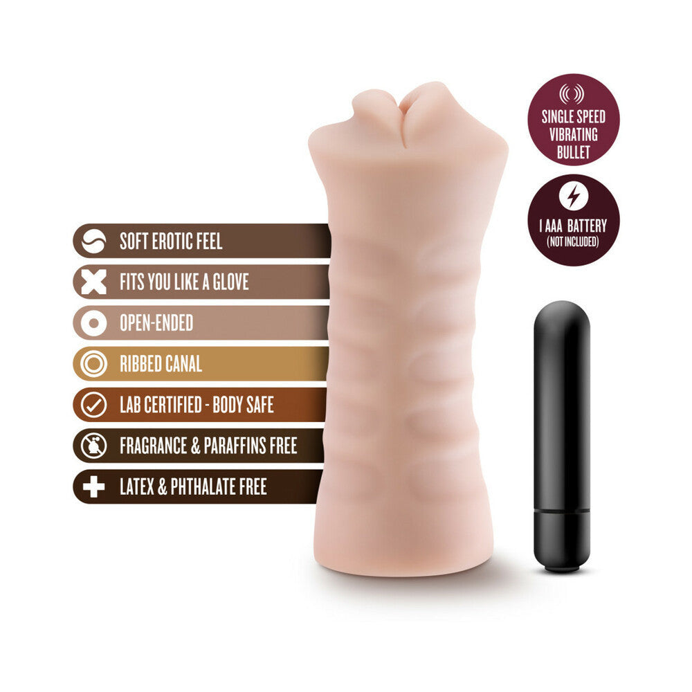 Blush M for Men Angie Oral Stroker-