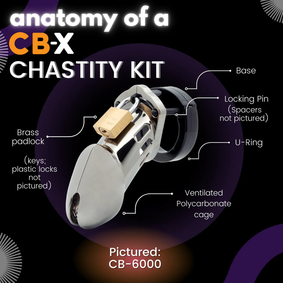 CB-6000 Clear Male Chastity-