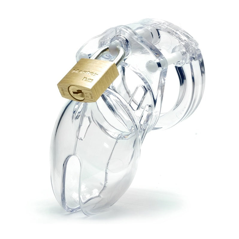 CB-6000S Male Chastity-Clear-