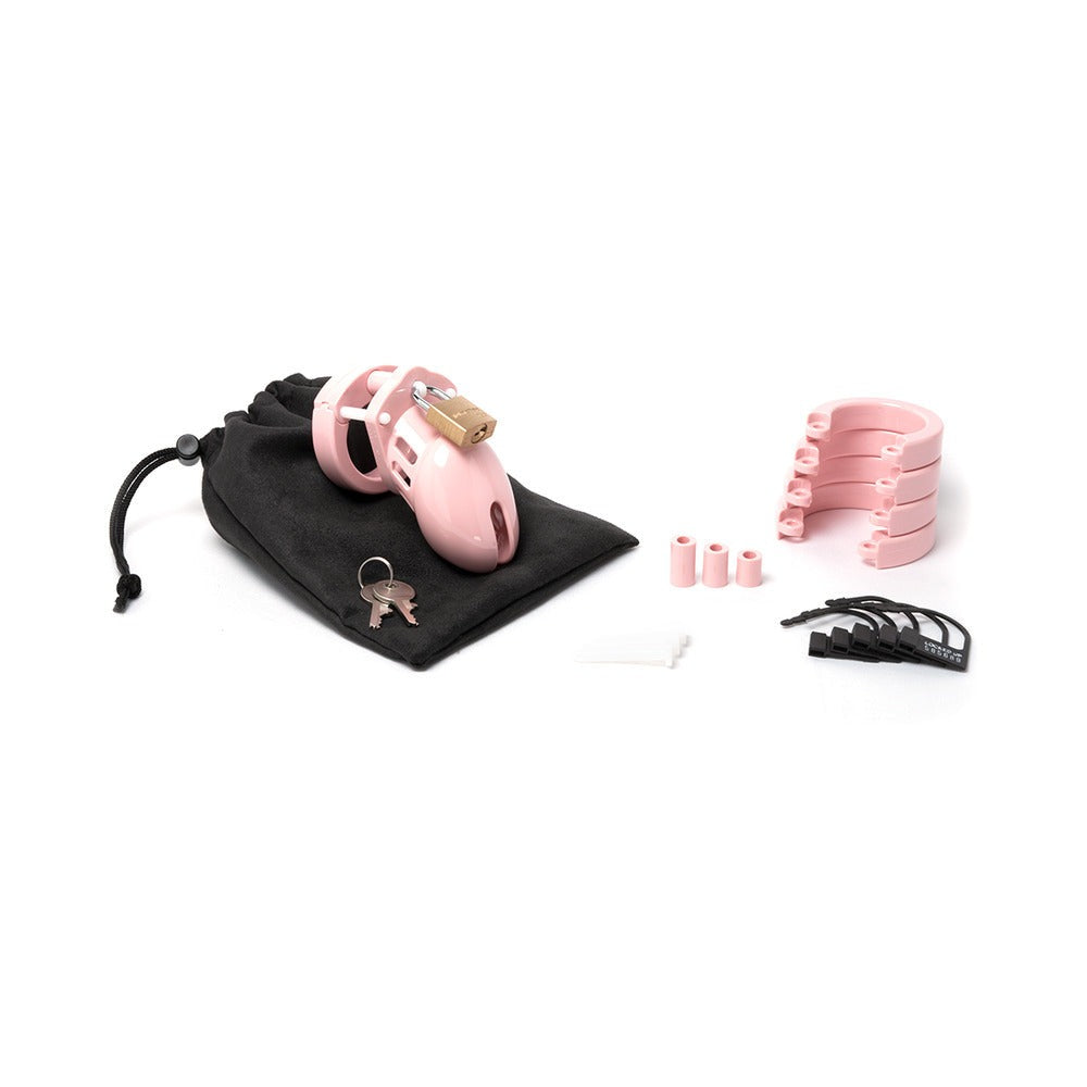 CB-6000S Male Chastity-Pink-