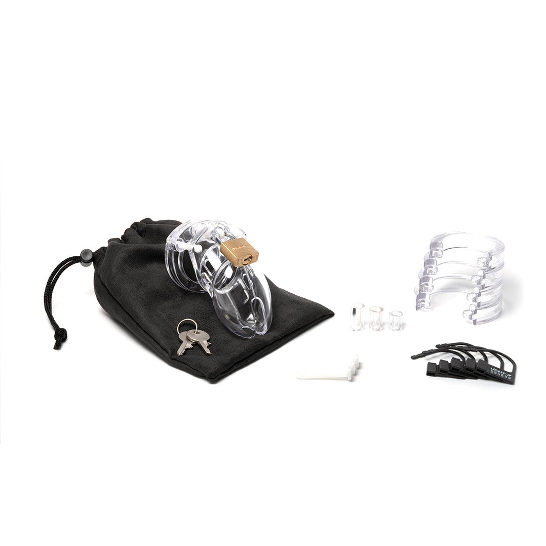 CB-6000S Male Chastity-Pink-